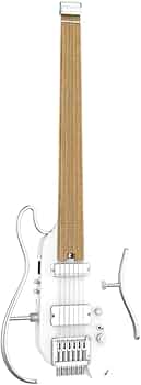 Donnerヘッドレスギター HUSH-X　ホワイト美品　トラベルギター 417Tkn1+l5L._AC_UF350,